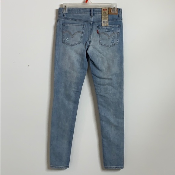 BUNDLE 2 ITEMS FOR $10 Levi’s jean 710 super skinny distressed size 14 - Picture 5 of 6